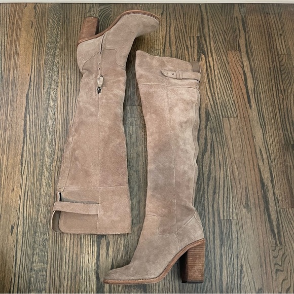 Dolce Vita Shoes - Dolce Vita Ohanna Over The Knee suede heeled boots size 6.5